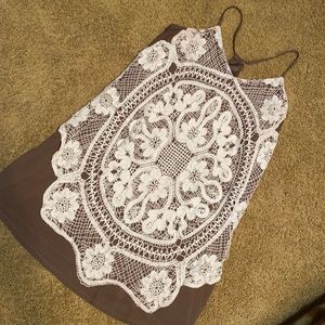 JUDITH MARCH DRESS LARGE BROWN